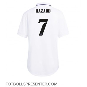 Real Madrid Eden Hazard #7 Hemma Matchtröja Dam 2022-23 Kortärmad